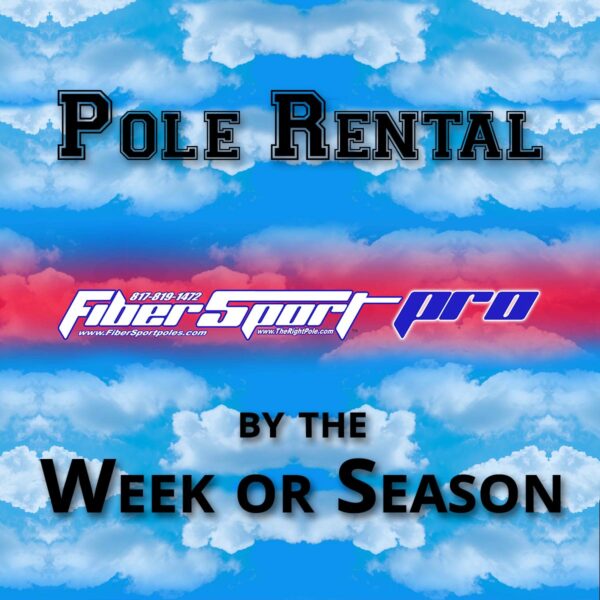 Rent a vaulting pole by the week or season
